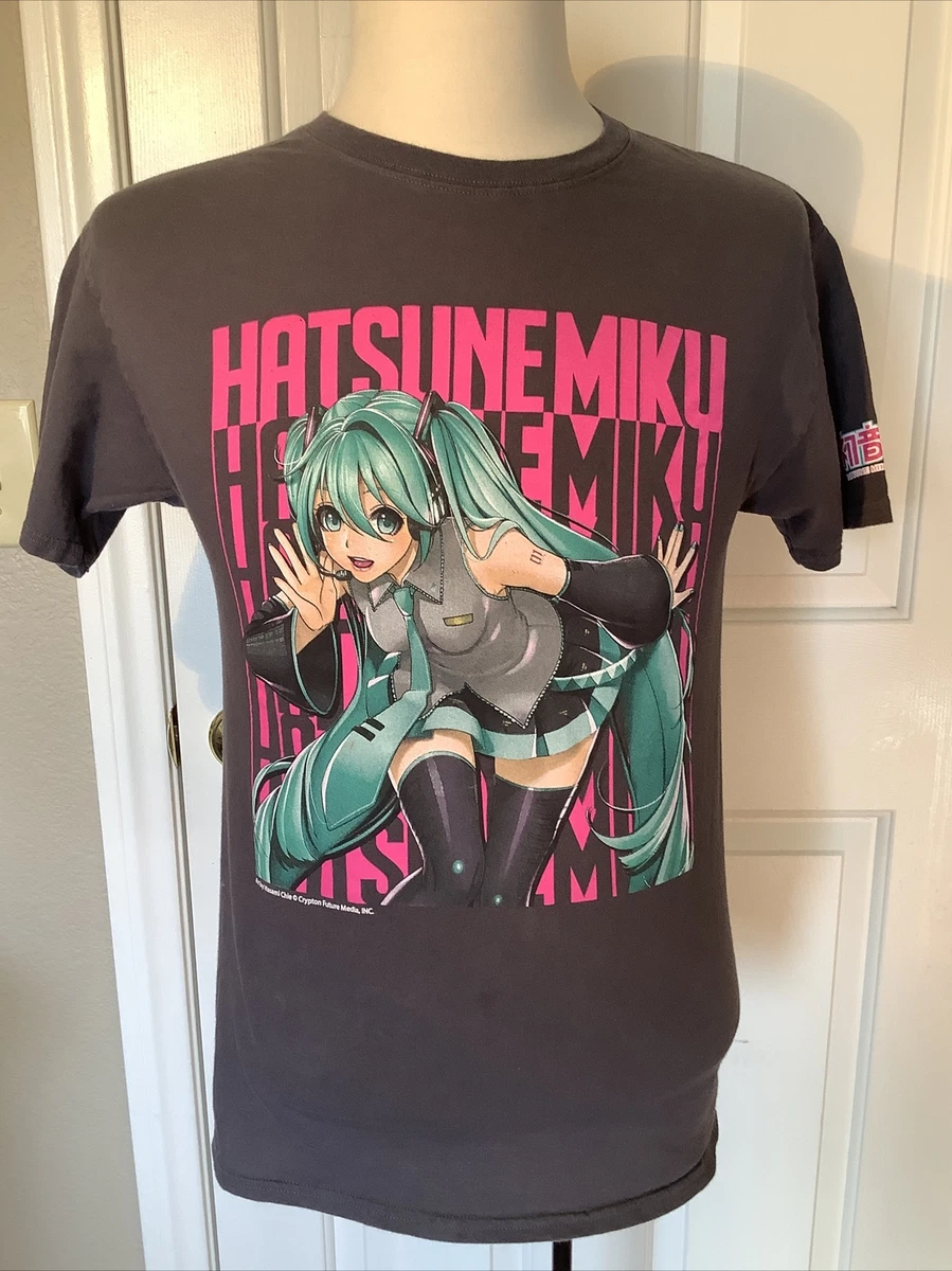 Hatsune Miku T-Shirt Size Medium Crypton Future Media Inc FREE SHIPPING!