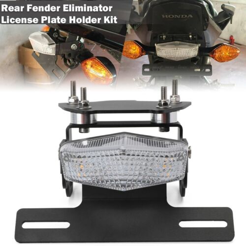 Rear Fender License Plate Holder Turn Signals for HONDA NC750S/X NC700 X/S DCT - Picture 1 of 15