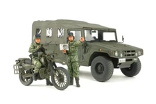 Tamiya 1/35 JGSDF Recon Motorcycle & High Mobility Vehicle TAM25188