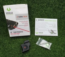 Viridian #912-0094 E-SERIES Red Laser Sight For Taurus TX22 Pistols, Black