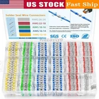 1000X Solder Seal Wire Connectors Insulated Butt Terminal Electrical Wire Splice