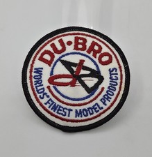 DUBRO "Worlds Finest Model Products" Patch RC Expo / Swap Meet  Iron On  New