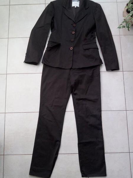 Women Moschino Blazer Brown Viscose 40 / L