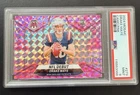 2024 Panini Mosaic NFL Debut Drake Maye #273 Camo Pink Mosaic Prizm Rookie PSA 9