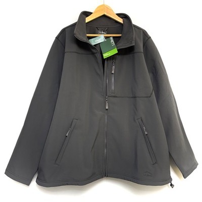 L.L. Bean Women s 3X Plus Bean's Windproof Soft-Shell Jacket Alloy Gray NWT $120