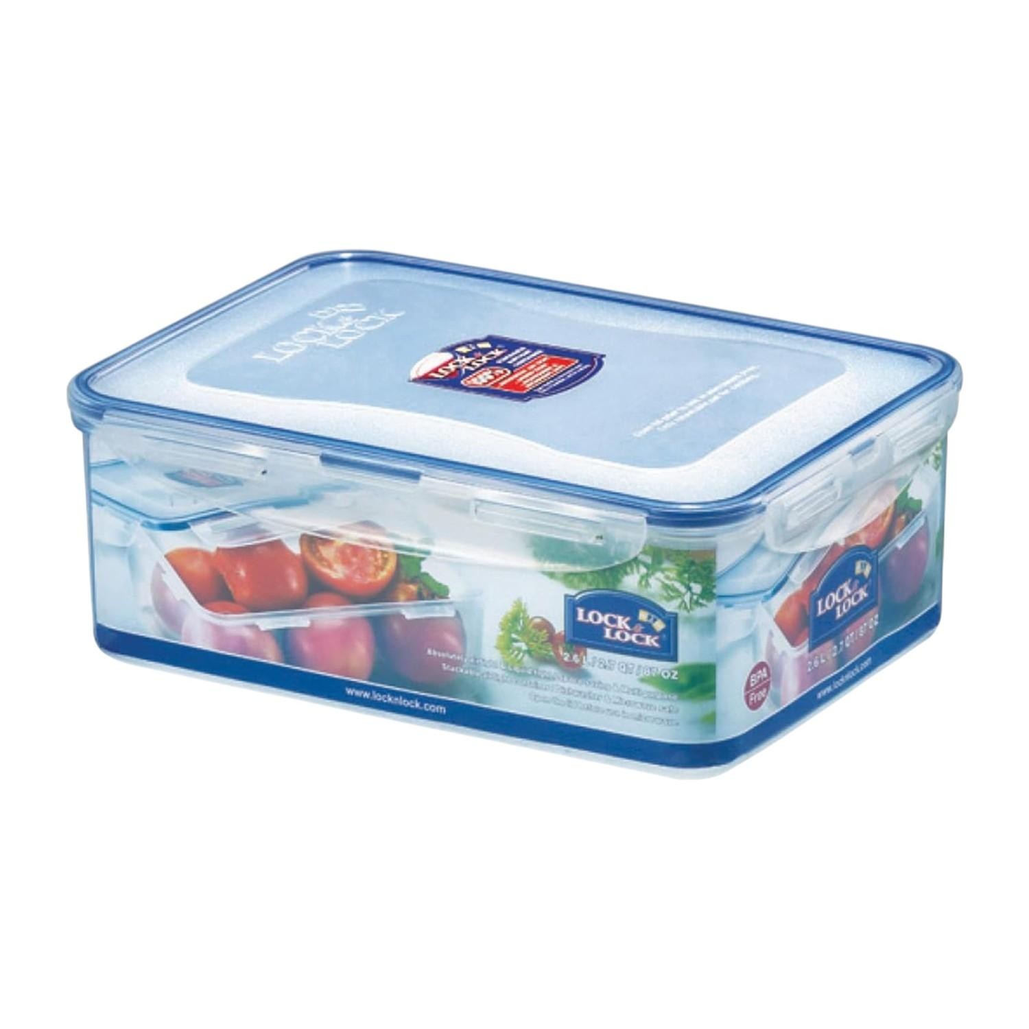 Lock & Lock 2.6L Airtight Food Storage Container BPA Free Microwave Freezer Safe