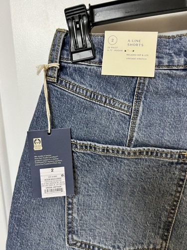 Universal Thread Damen Jeansshorts, Gr. 2, High Rise, Neu mit Etikett - Bild 4 von 7