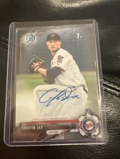 2017 Bowman Chrome GRIFFIN JAX 1st Bowman On Card Auto Minnesota Twins CPA-GJ