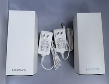 2 Linksys Atlas Pro 6 Wireless Dual Band Wi-Fi 6 Mesh Router MX55EC
