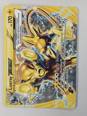 Pokemon Karte DE Luxray TURBO (BKP 47) Break Turbo [played] 14.05.26A