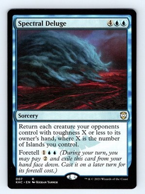 Spectral Deluge R Commander: Kaldheim 7 NM
