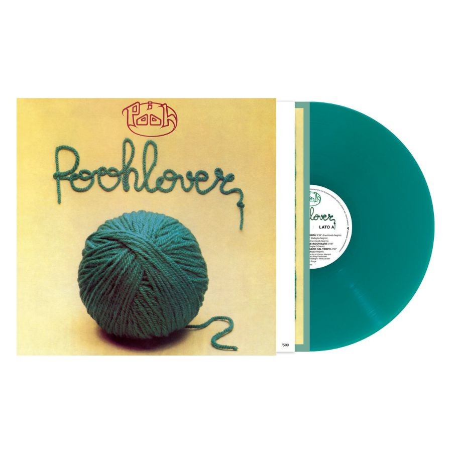 Pooh Poohlover Colored 180 Gr Vinyl LP Petrolio Limited Numbered Insert