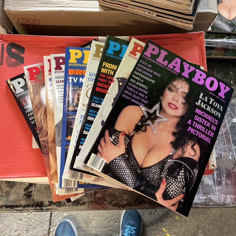 Playboy Magazine Lot Of 9 1989
