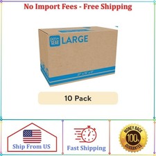  10 pack Pen Gear Large Moving Boxes, 27L x 15W x 17H, Kraft