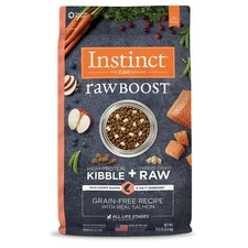 Instinct Raw Boost Grain Free Salmon Dog Food with Freeze Dried Raw Beef 19lb