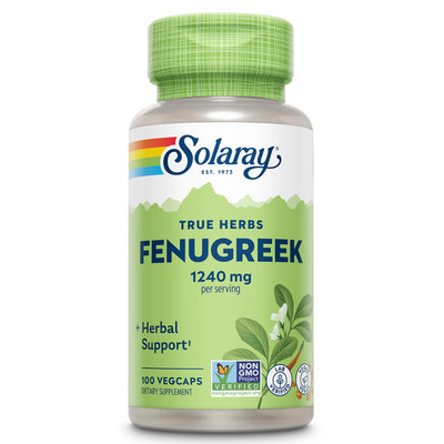 Solaray Fenugreek Seed 620 mg | 100ct, 50 Serv.