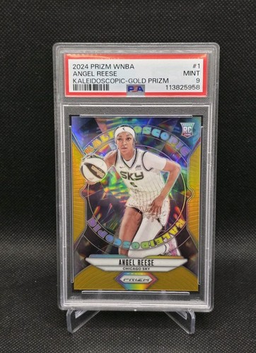 Angel Reese [Gold] #10 2024 Panini Prizm WNBA card