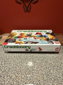 LEGO Games Creationary Retired Building Board Game Not Sure If Complete!