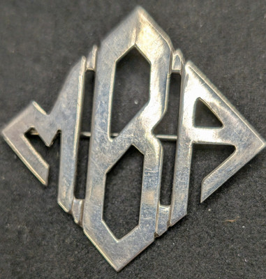 Leonore Doskow Sterling Silver Brooch 6.4 Grams Sterling