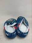 Harry Potter Hogwarts Crest Blue Winter Sherpa Lined Women's Slippers Size 9 NWT — photo 3