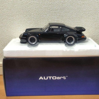 AUTOart 1/18 Porsche 911 Turbo (930) Blackbird Wangan Midnight Model New