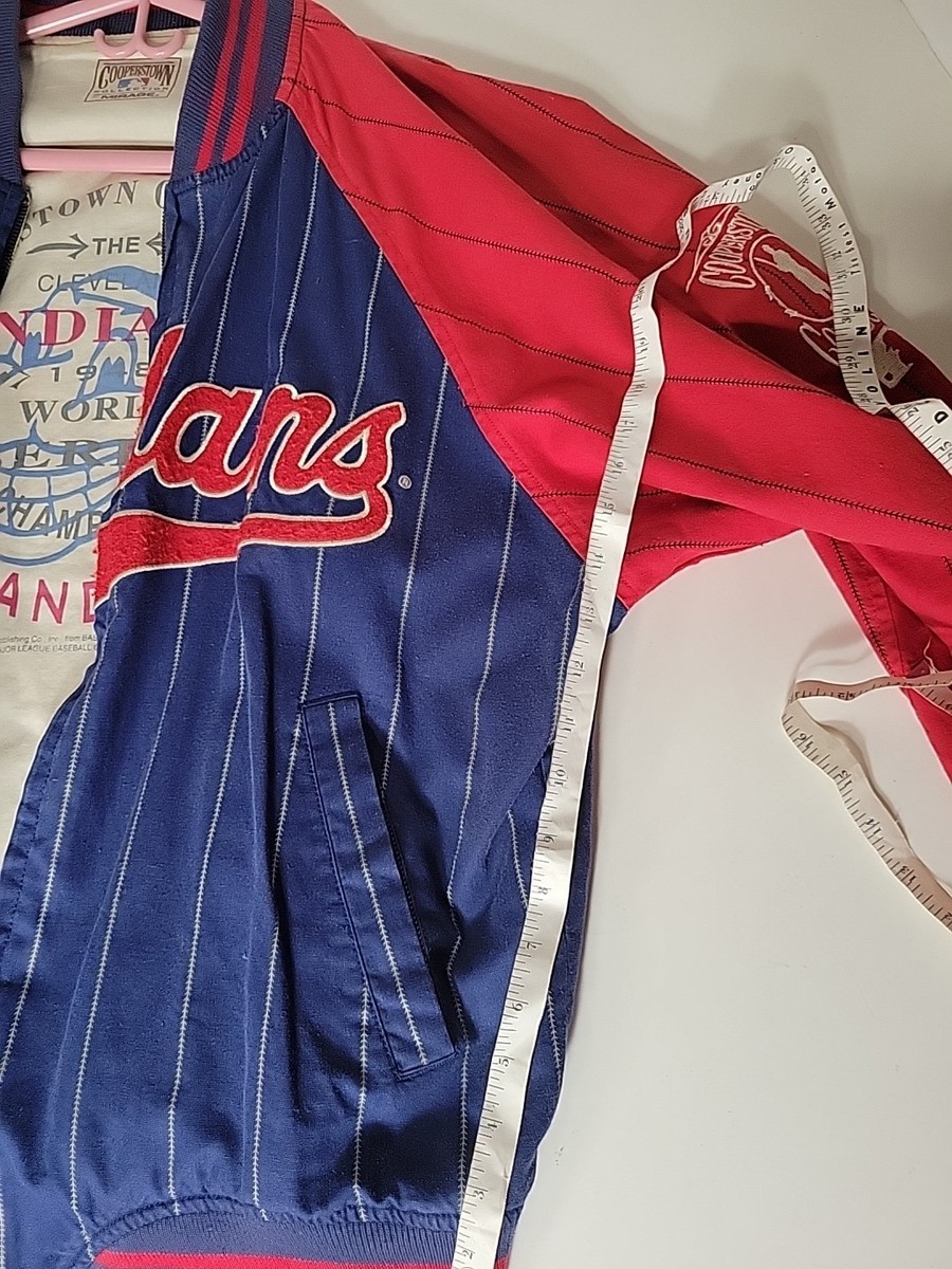 Vintage Cleveland Indians Guardian Chief Wahoo Jacket Size L