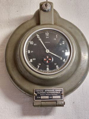 Kienzle Apparate Fahrtenschreiber TFW 24/8 + Schlüssel Oldtimer LKW