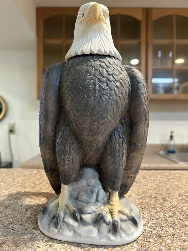 Anheuser-Busch Budweiser Character Stein CS326 "Bald Eagle" 1997-#13390 GREAT!