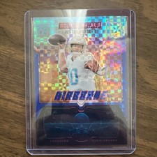 2025 Rookies & Stars🔥 Justin Herbert Blue Plaid Airborne SP Chargers
