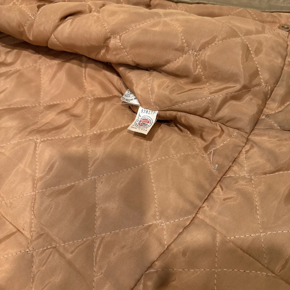 Винтажный 70-х Penny Lane меха и кожи пальто богемный хиппи - Изображение 3 из 4