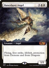 Baneslayer Angel (Extended Art) [Core Set 2021] Lightly Played