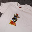Vintage X-Men Shirt Youth XL White Marvel Comics Wolverine Cyclops Tee 2006 Y2K