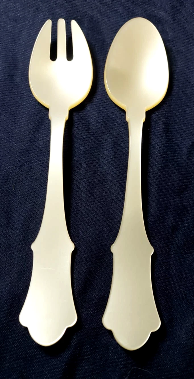 Sabre Paris Honorine Pearl salad cutlery set New Never Used