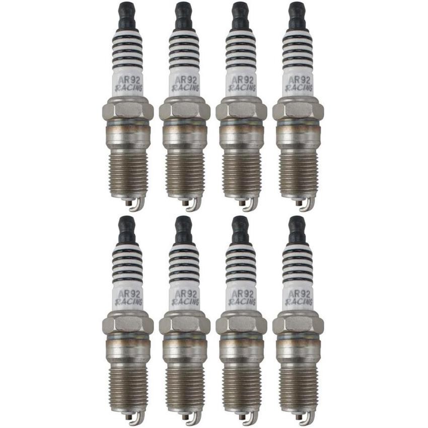Autolite AR94 Power Tip Spark Plugs, .708 Reach, Hot, Set of 8