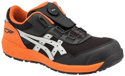 ASICS CP209 BOA Win Job Safety Work Shoes Gray / Red / Blue