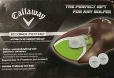 Callaway Kickback GS Putt Cup Electric Ball Return Putting Cup Golf Training Aid