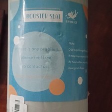 Eifinn Dot Booster Seat Portable Baby Booster Chair Blue Orange White