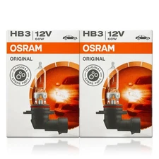 Osram Sylvania ORIGINAL OEM HB3 Halogen Headlight Bulbs 9005 12V 60W Pack of 2