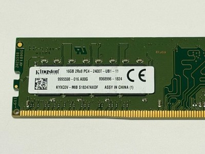 Kingston 16GB PC4-2400T 2400Mhz DDR4 NON-ECC RAM | KYXC0V-MIB for