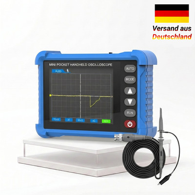 Digital Oszilloskop 500 kHz 2,5 MS/s, 2,8'' Handgehaltenes Multifunktions