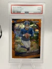 2025 Panini Prizm - Rookies Jaxson Dart #332 Orange Ice Prizm (RC) PSA 9