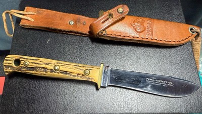 Rare Pre-64 Puma 6397 Hunters-Pal Knife German Pumaster Steel +