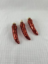 Red Hot Chili Peppers Christmas Ornaments Set Of 3