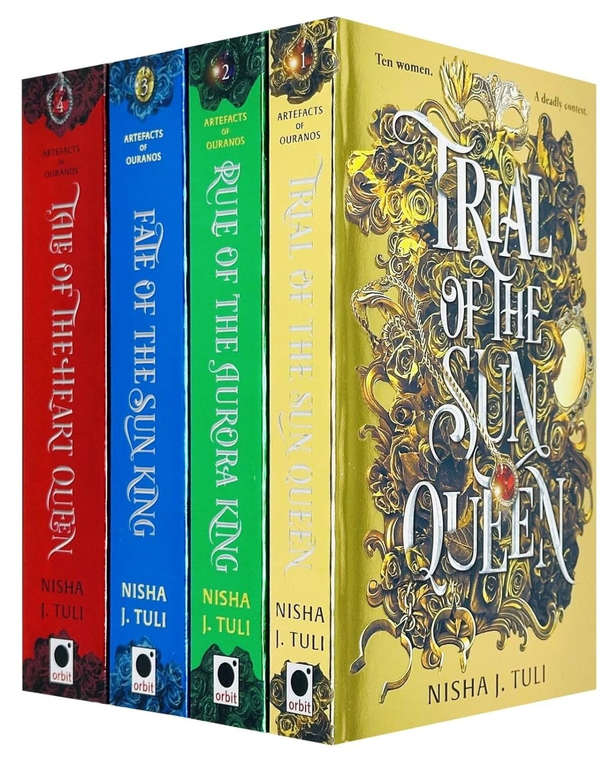 Artefacts of Ouranos Series by Nisha J. Tuli 4 Books Collection Set -Fiction-PB