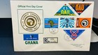 1965 Ghana FDC of Sc. 227-232, summit Conference stamps set of 6 — photo 1