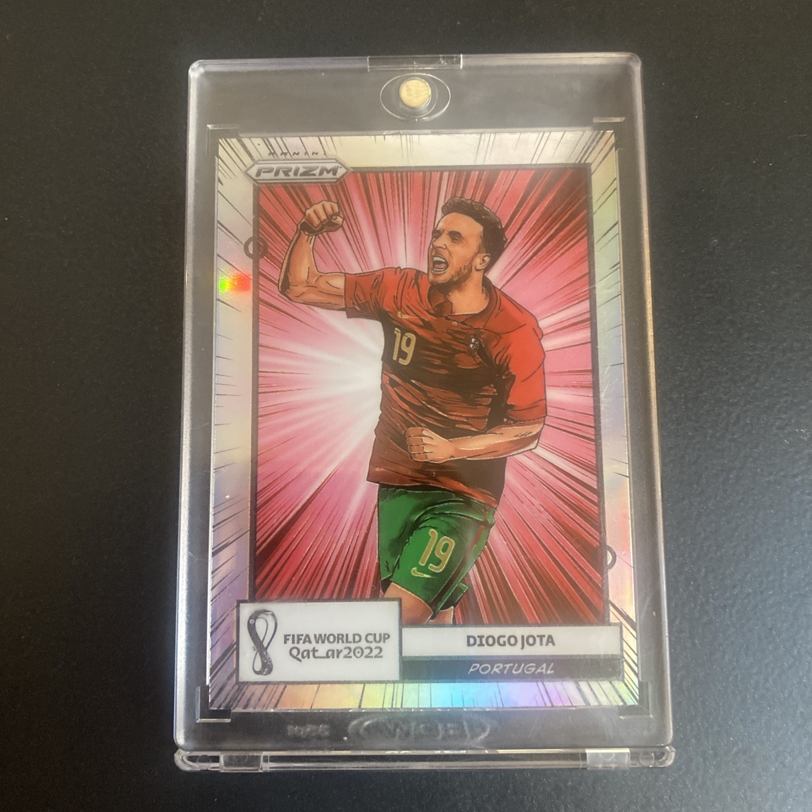 2022 Panini Prizm World Cup Qatar - Manga Diogo Jota #16 SSP Case Hit