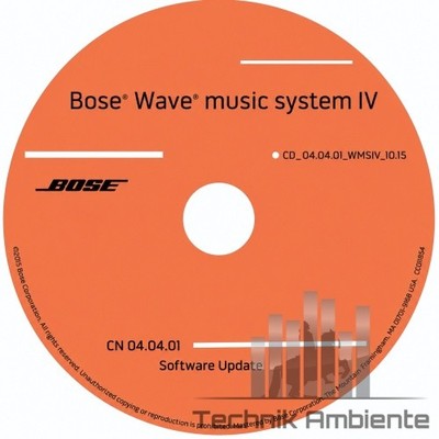 Bose Wave Music System IV Update CD