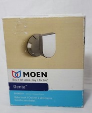 MOEN GENTA BH3803CH ROBE HOOK CHROME BATHROOM TOWEL WALL MOUNT SINGLE HOOK