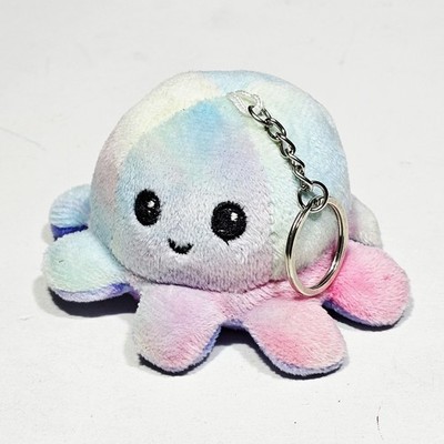 Wende Stimmungs Plüschtier OKTOPUS Ø12cm Emotionen Krake Octopus Wendetier