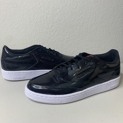 Reebok Classic Club C 85 Black Retro Shoes - Women's Size 11 Men's Size 9.5